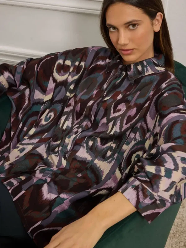 ΠΟΥΚΑΜΙΣΟ ΕΜΠΡΙΜΕ OVERSIZED ΜΑΚΡΥΜΑΝΙΚΟ